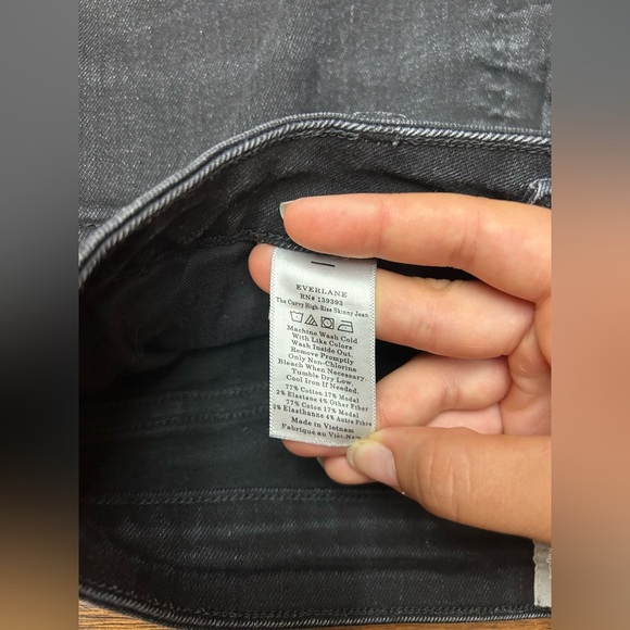 Everlane the Curvy High-Rise Skinny denim jeans - Picture 3 of 5